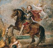 Peter Paul Rubens Equestrian Portrait of the George Villiers oil painting